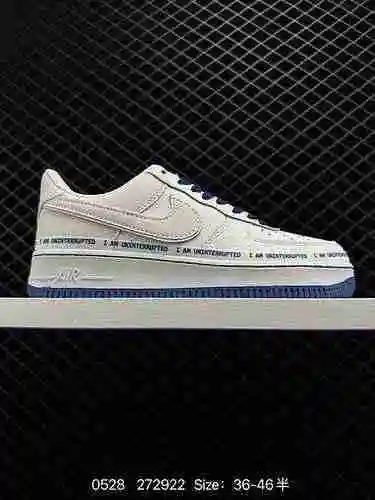 Marca compartida de Zhan Huangzhen United x Nike Air Force" MÁS DE____& quot; White Treasur