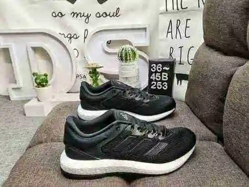 Las zapatillas para correr informales estilo palomitas de maíz 253DAd Pureboost ｓｅｌｅｃｔ Adi, ligeras 