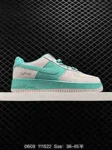Marca conjunta Tiffany& Co. x Nike Air Force Low SP" 837" Air Force One Classic Low to