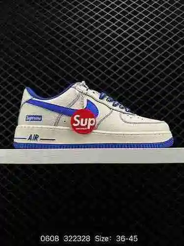 4 Nike Air Force Low Air Force One zapatilla casual de caña baja. El rendimiento de amortiguación su