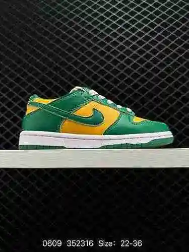 8 zapatos para niños Zapatillas Nike Dunk Low, zapatos de tabla retro, que te permiten caminar libre