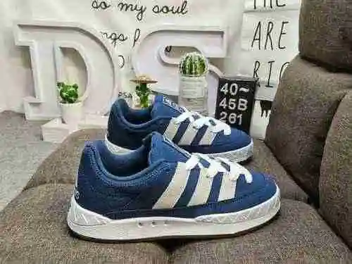 261D/adidas adic mocasines "Shark mocasines" Nuevo lanzamiento de la marca Co, uniendo man