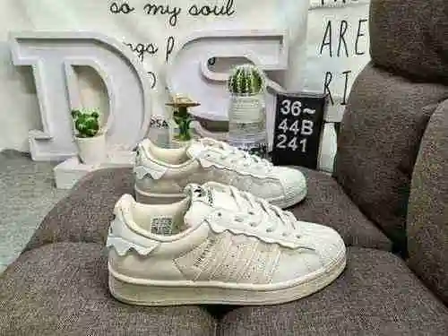 241D Auténtico estilo de diosa de primavera 2022ss, Adidas Clover Originals Superstar" Steamed 