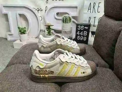 599DAdidas Clover Originals Superstar Shell Head Classic Versatile Casual Sports Zapatos de tabla Ad