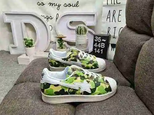 141DAdidas Clover Originals Superstar Shell Head Zapatos deportivos clásicos, versátiles e informale