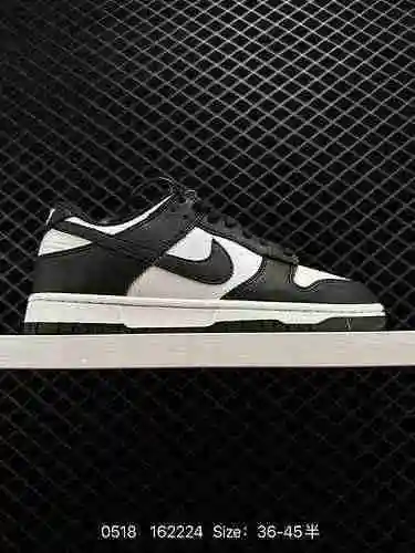 2 Nike SB Dunk Low Pro Zapatillas de skate deportivas informales de caña baja vintage en blanco y ne