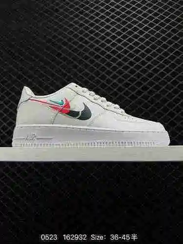 6 Nike Air Force Low Air Force One zapatilla casual de caña baja. El rendimiento de amortiguación su