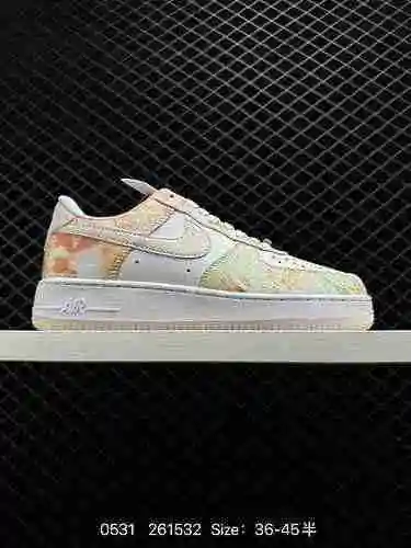 6 Nike Air Force '7 Air Force One Zapatillas deportivas informales, versátiles y de caña baja N.º de