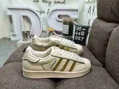 067DAdidas Clover Originals Superstar Shell Head Classic Versatile Casual Sports Zapatos de tabla Ad