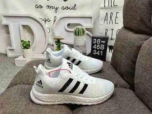 341DAdidas ADIDAS Moda, Simple, Duradera, Antideslizante, Cómoda, Zapatilla para correr informal