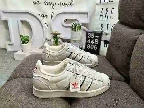 805DAdidas Clover Originals Superstar Shell Head Classic Versatile Casual Sports Zapatos de tabla Ad