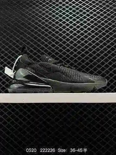 Calzado deportivo Nike Air Max 27 con amortiguación de aire de media longitud trasera, calzado para 