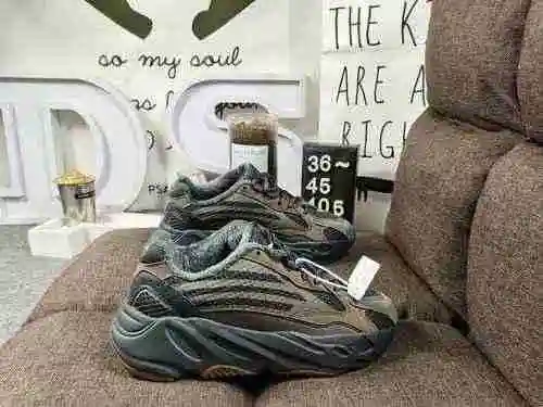 405D ‼ Adidas YEEZY 700V2"" quot; Zapatos Dad Vintage Coconut 700 con Terciopelo