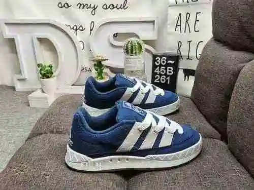 261D/adidas adic mocasines "Shark mocasines" Nuevo lanzamiento de la marca Co, uniendo man