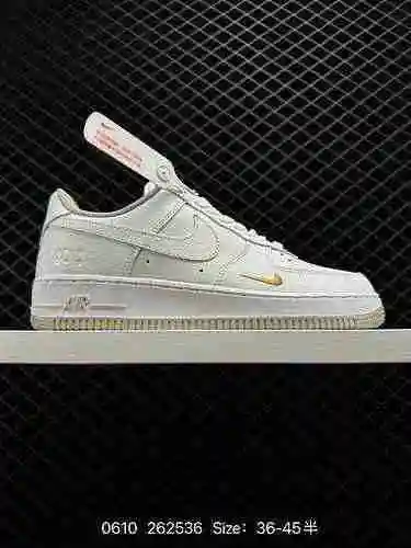 8 Toma en vivo exclusiva a nivel de compañía de los zapatos deportivos NK Air Force Air Force One Nú