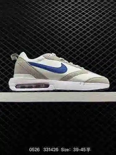 La nueva combinación de colores de los zapatos de tabla con colchón de aire pequeño E AIR MAX DAWN n