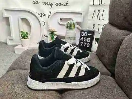 776D/adidas adic mocasines "Shark mocasines" Nuevo lanzamiento de la marca Co, uniendo man