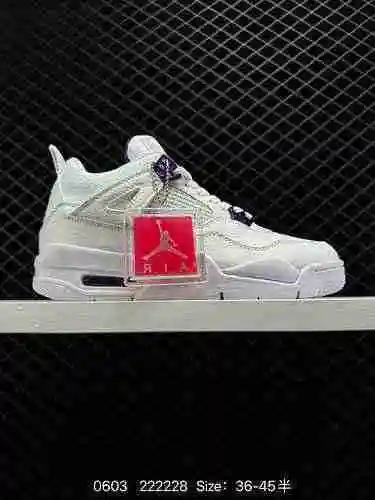 4 Las zapatillas de baloncesto Nike Air Jordan 4 Retro Se Michael Jordan AJ4 de caña media, retro, i