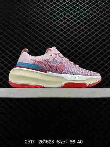 4 Nike NIKE ZOOMX INVINCIBLE RUN FK3 Sprint Marathon Lace Up Series ¡Zapatillas deportivas informale