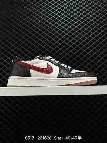 4 Nike Air Jordan Low PRM" Elephant Print" AJ Jordan Generation Corte bajo Clásico Cultura