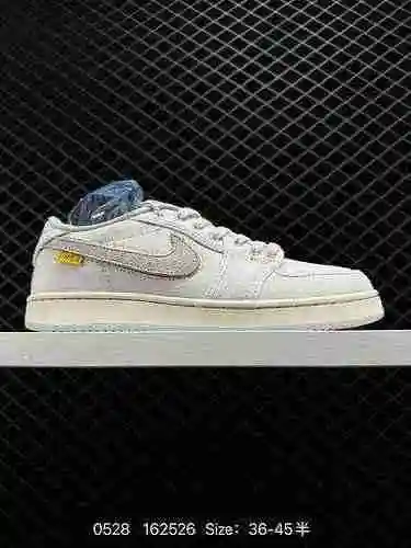 3 nuevas zapatillas Nikeｕｎｉｏｎx Air Jordan KO Low, todas con una gran área de blanco como tono de col