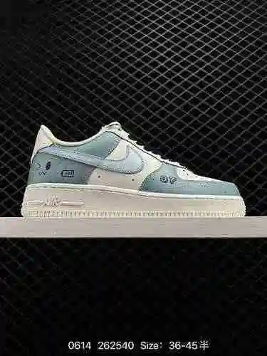 2 Zapatilla casual Nike Air Force '7 Air Force One de nivel empresarial. El rendimiento de amortigua