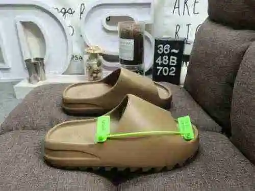 702D Pure Original Exclusivo para Kanye West x adidas yeezy slide YY Nuevas zapatillas de coco para 