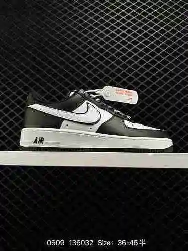 6 Nike Air Force Low Air Force One zapatillas casuales de caña baja con capa superior. El rendimient
