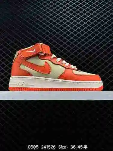 3 Nike Nike Air Force Low Air Force One Middle Top Zapatos deportivos informales y versátiles N.º de
