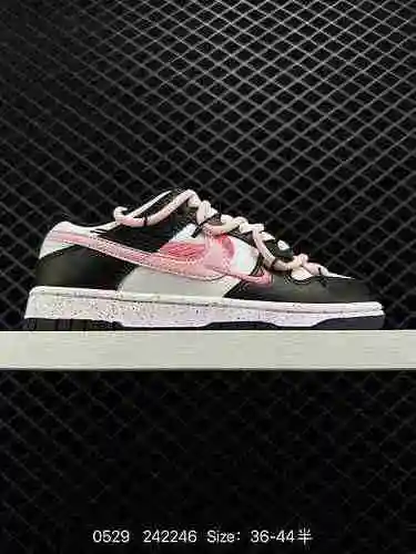 23 Zapato de skate Nike SB Dunk Low deconstruido con correa con cordón y parte superior baja Blanco 