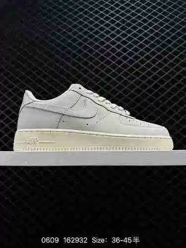 6 Nike Air Force Low Gris claro Air Force One Low top Zapatos deportivos informales y versátiles N.º
