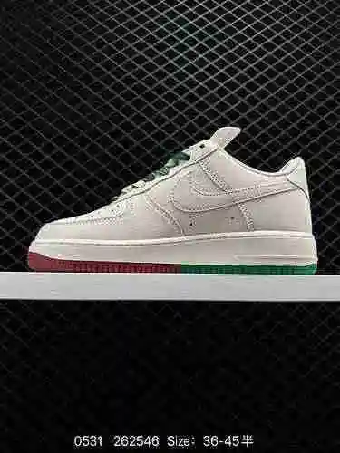 23 Lanzamiento de edición limitada de Nike Air Force Low&# x27; exterior; 7 "Beige Green&qu
