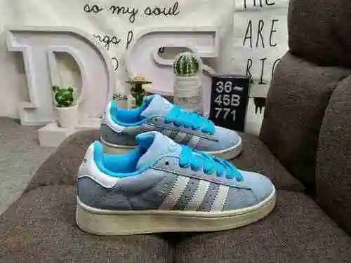 771D Auténtico Adidas Oficial Mismo VECINDARIO x INVINCIBLE x Adidas Campus Tripartite Co marca Mate