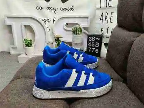 776D/adidas adic mocasines "Shark mocasines" Nuevo lanzamiento de la marca Co, uniendo man
