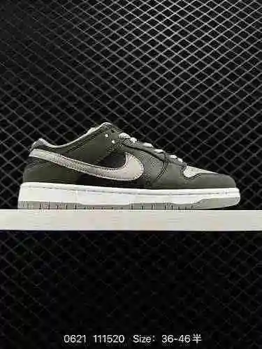 9 Nike Dunk Low Classic, zapatos deportivos informales y versátiles con un relleno de lengüeta más g