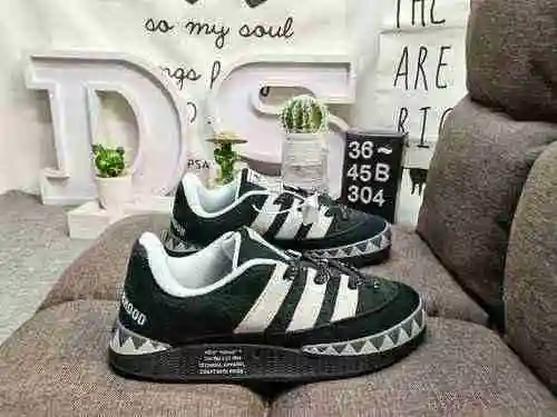 304D/adidas adic mocasines "Shark mocasines" Nuevo lanzamiento de la marca Co, uniendo man