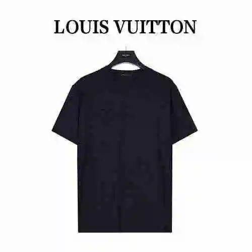Louis Vuitton/Louis Vuitton Manga corta con logotipo grande en relieve