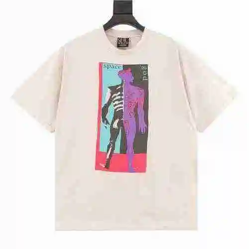 SAINT MICHAEL 23SS Manga corta con estampado Space God</span>