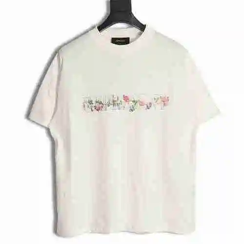 Camiseta de manga corta con estampado floral representativa de 23SS</span>