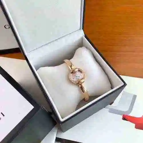 Guccl Reloj Gucci Reloj para mujer combinado con movimiento mecánico original completamente automáti