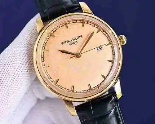 Reloj Patek Philippe para hombre combinado con movimiento mecánico original completamente automático
