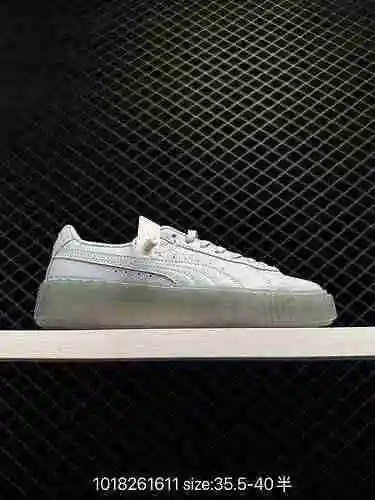 Precio especial 55 Puma PUMA Suede Platform Gold Rihanna plataforma muffin zapatos casuales versátil