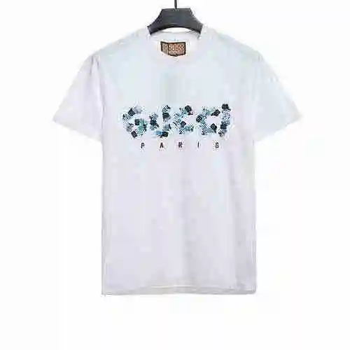 Gucci nombra conjuntamente Balenciaga Double B bordado Jigsaw manga corta</span>