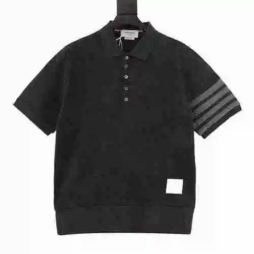 POLO TB Classic Four Bar Waffle Manga Corta</span>