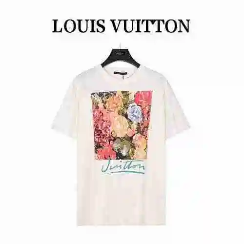 Camiseta Louis Vuitton/Louis Vuitton 23ss Garden Graffiti