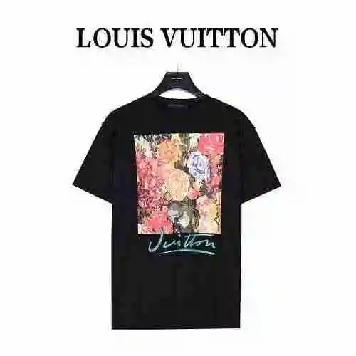Camiseta Louis Vuitton/Louis Vuitton 23ss Garden Graffiti