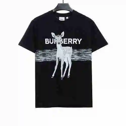 Burberry Sika ciervo estampado manga corta</span>
