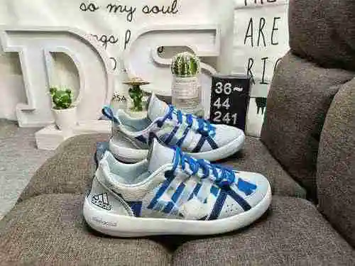 241D/Adidas CLIMACOOL BOAT LACE GRAPHIC Zapatos de vadeo genuinos, transpirables y cómodos de alta c