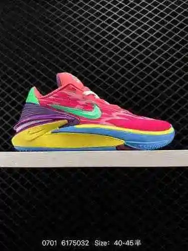 6 Zapatilla de baloncesto de combate acolchada de segunda generación NK Air Zoom GT Cut 2 DJ65: el c