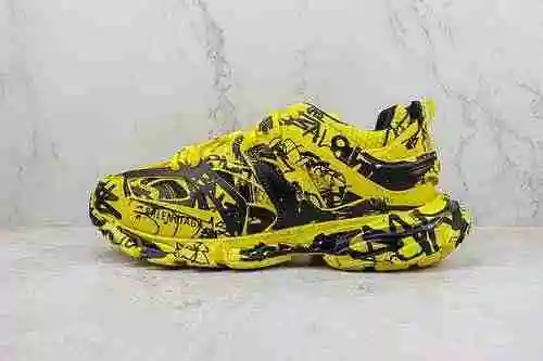 D90 | Apoye el lanzamiento de la segunda tienda versión i8 Balenciaga 3.0 impresión graffiti zapatos